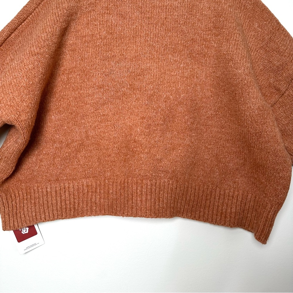 Coquette Girl Feminine Oversized Sweater Boxy Drop Shoulder Cozycore Cabincore - Picture 9 of 10
